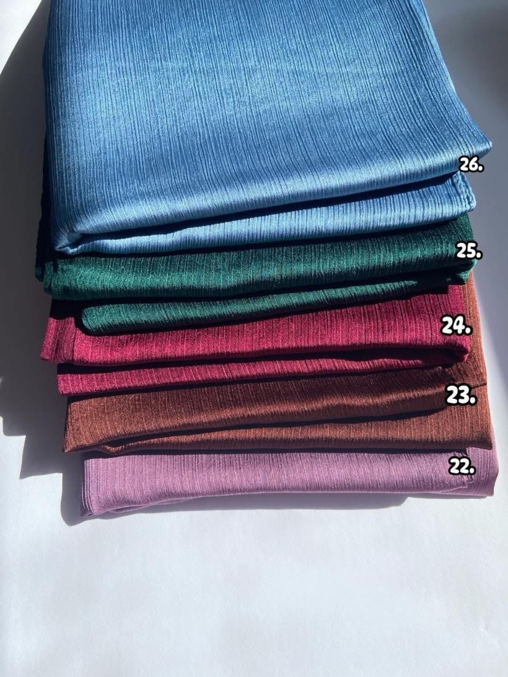 Luxury Satin Crepe Hijab 🧕